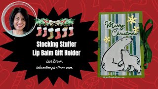 Stocking Stuffer Idea Lip Balm Gift Holderedited LIVE [upl. by Pasahow]