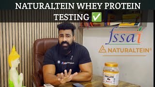 ➡️Naturaltein whey protein testingManufacturing unit audit by FSSAI ✅ [upl. by Sorips107]