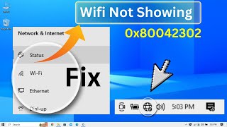 How to Fix WiFi Not Showing On Taskbar in Windows 10  WiFi Option Not Showing [upl. by Gerrilee]