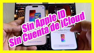 Configurar iPhone 15 Pro por primera vez sin registrarse en iCloud y sin Apple ID [upl. by Blake488]