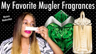 My Top 5 Mugler Fragrances  Reviewing Mugler Fragrances In My Perfume Collection [upl. by Yllac]