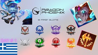 Paragon Phoenix Custom ML 5V5 QUALIFYING TOURNAMENT DAY1 [upl. by Adliwa59]