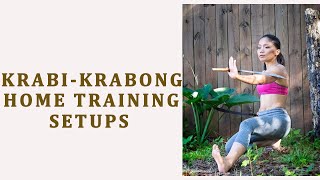 KrabiKrabong Home training setups [upl. by Mikes482]