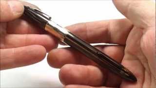 How To Service A Sheaffer Triumph Vac Filler Fountain Pen [upl. by Horatia]