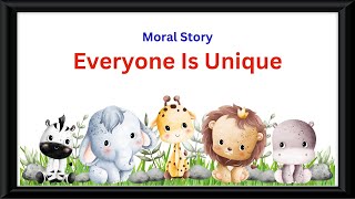 Bedtime stories  Everyone Is Unique  Story In English  Read Aloud  kids Videos  Moral Story [upl. by Ralf]