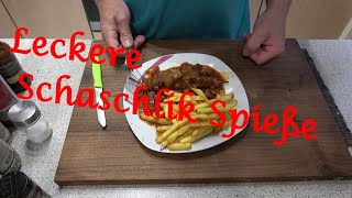 Leckere Schaschlik Spieße  Der Grilljunky 762 [upl. by Inafit]