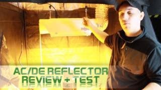 ACDE Reflector Review amp Demo  Sunlight Supplys New Double Ended Reflector Air Cooled Grow Lamp [upl. by Alin]