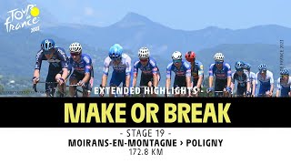 Extended Highlights  Stage 19  Tour de France 2023 [upl. by Denny897]