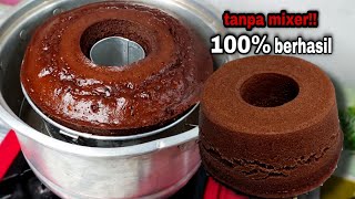 hanya 5 menit  resep brownies coklat satu telur  sangat mudah ANTI GAGAL [upl. by Silloc403]