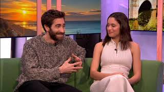 ROAD HOUSE 2024 Jake Gyllenhaal amp Daniela Melchior interview [upl. by Shorter]