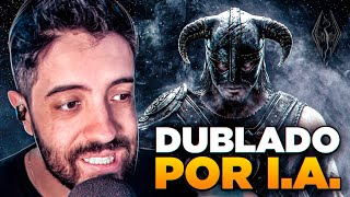 SKYRIM  O INICIO TOTALMENTE DUBLADO DE PTBR POR INTELIGENCIA ARTIFICAL [upl. by Ketchan]