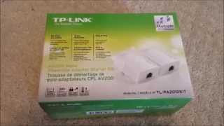 TPLink AV200 Nano Powerline Adapter Review [upl. by Senhauser689]