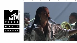 Rihanna  Stay  Love On The Brain  Diamonds Live From The 2016 MTV VMAs [upl. by Anairotciv731]