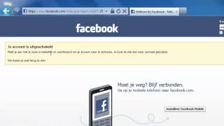 Facebook definitief verwijderen of deactiveren [upl. by Dulce]