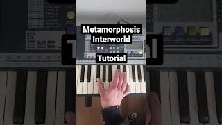 Metamorphosis  Interworld  Piano tutorial  how to play [upl. by Wassyngton]