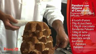 Le ricette  Pandoro con Mousse al Cioccolato [upl. by Cam]