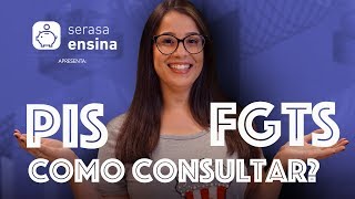 Como consultar o PIS e FGTS  Serasa Ensina [upl. by Anallij458]