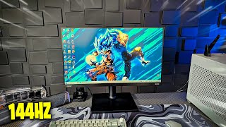 TESTEI O MONITOR 144HZ BARATINHO DA SAMSUNG  Odyssey G30 [upl. by Kentigera138]