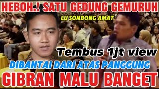 WAPRES GIBRAN MALU BANGET DI BANTAI HABIS KOMEDIAN INI DI ATAS PANGGUNG [upl. by Eisserc101]