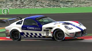 2017 Panoz Avezzano GT4 2324 on logitech gamepad [upl. by Inafit]