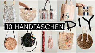 10 selbstgemachte DIY Handtaschen [upl. by Yvehc]