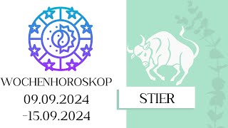 ♉ Wochenhoroskop  Stier  0909150924  KW 372024 [upl. by Frear882]