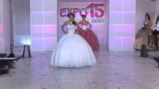 Expo 15 México Pasarela de vestidos de 15 años Diseñador Jorge Magno [upl. by Tabber686]