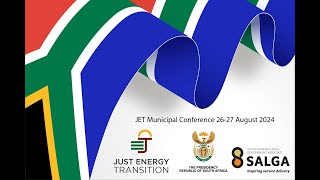 President Ramaphosa addresses the opening of the Municipal Just Energy Transition JET Conference [upl. by Haronid796]