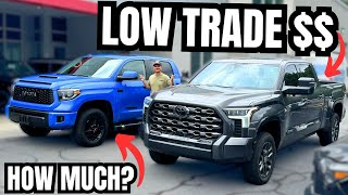 Are 3rd Gen Tundra Prices Crashing Lets Compare With My 2nd Gen Trd Pro [upl. by Akinad649]