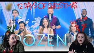 BEST FRIEND REACTS TO VOICEPLAY  FROZEN 2 MEDLEY 12 DAYS OF CHRISTMAS [upl. by Muir]