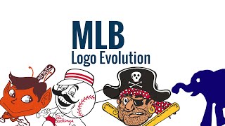 MLB Logos Through the Years 2018 [upl. by Adnawat]