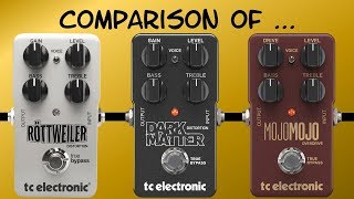 Comparison of the MojoMojo the Dark Matter amp the Röttweiler [upl. by Zolnay]