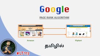 Google PageRank Algorithm with simple examples  Tamil [upl. by Seabrook]