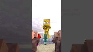 A Great Sacrifice 😔🥀  Baby zombie minecraft animations [upl. by Abell]