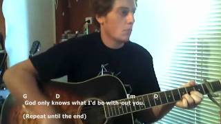 God Only Knows  The Beach Boys CHORDS amp LYRICS [upl. by Justus543]