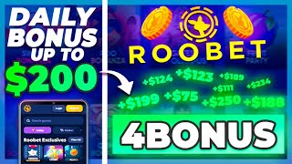 ROOBET PROMO CODE quot4BONUSquot upto 200 BONUS in CASHBACK DAILY roobet promo code 2024 review [upl. by Rosenstein]