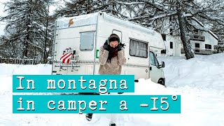 CON IL CAMPER SULLA NEVE Mete per viaggi in camper in Italia [upl. by Rachel]