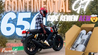 2024 Continental GT650 Ride Review  AEW TE102  kannada Motovlogs  PavanYT [upl. by Mariquilla]