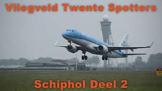 Vliegveld Twente Spotters Schiphol 2024 Deel 2🤙🤙🤙🤙🤙 [upl. by Audley]