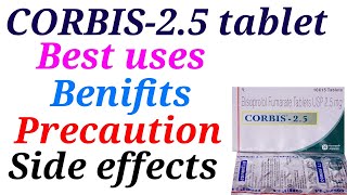 Corbis 25 tablet best uses benifit precaution and side effects in hindi [upl. by Rosaline589]