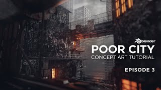 POOR CITY   EPISODE 3  METAL TEXTURING W SUBSTANCE PAINTER [upl. by Emmaline]