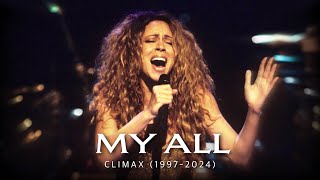 Mariah Carey  My All Climax  Ending Compilation 1997  2024 [upl. by Emiaj]