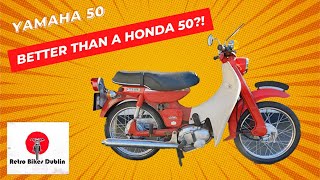 1971 Yamaha 50  Better than a Honda 50 Ride amp Review [upl. by Ardnala138]