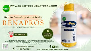 Renapros Cuidado Integral para una Próstata Saludable y una Vida Plena [upl. by Frans]