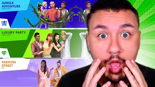 TRÊS PACOTES DO THE SIMS 4 TOTALMENTE DE GRAÇA [upl. by Elfrieda688]