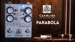 Caroline Guitar Co Parabola Solid State Tremolo Demo [upl. by Amadis]