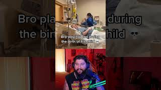 Bro playing cod during his childs birth [upl. by Dustie]