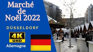 Marché de Noël de Düsseldorf 2022  Allemagne 🇩🇪 [upl. by Demetris]