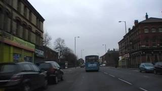 Driving On Stanley Road A567 Scotland Road A59 amp Kingsway Liverpool England 19th February 2011 [upl. by Dearr]