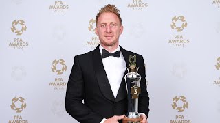 🏆 Dean Lewington PFA Merit Award PFAawards [upl. by Anaiek]